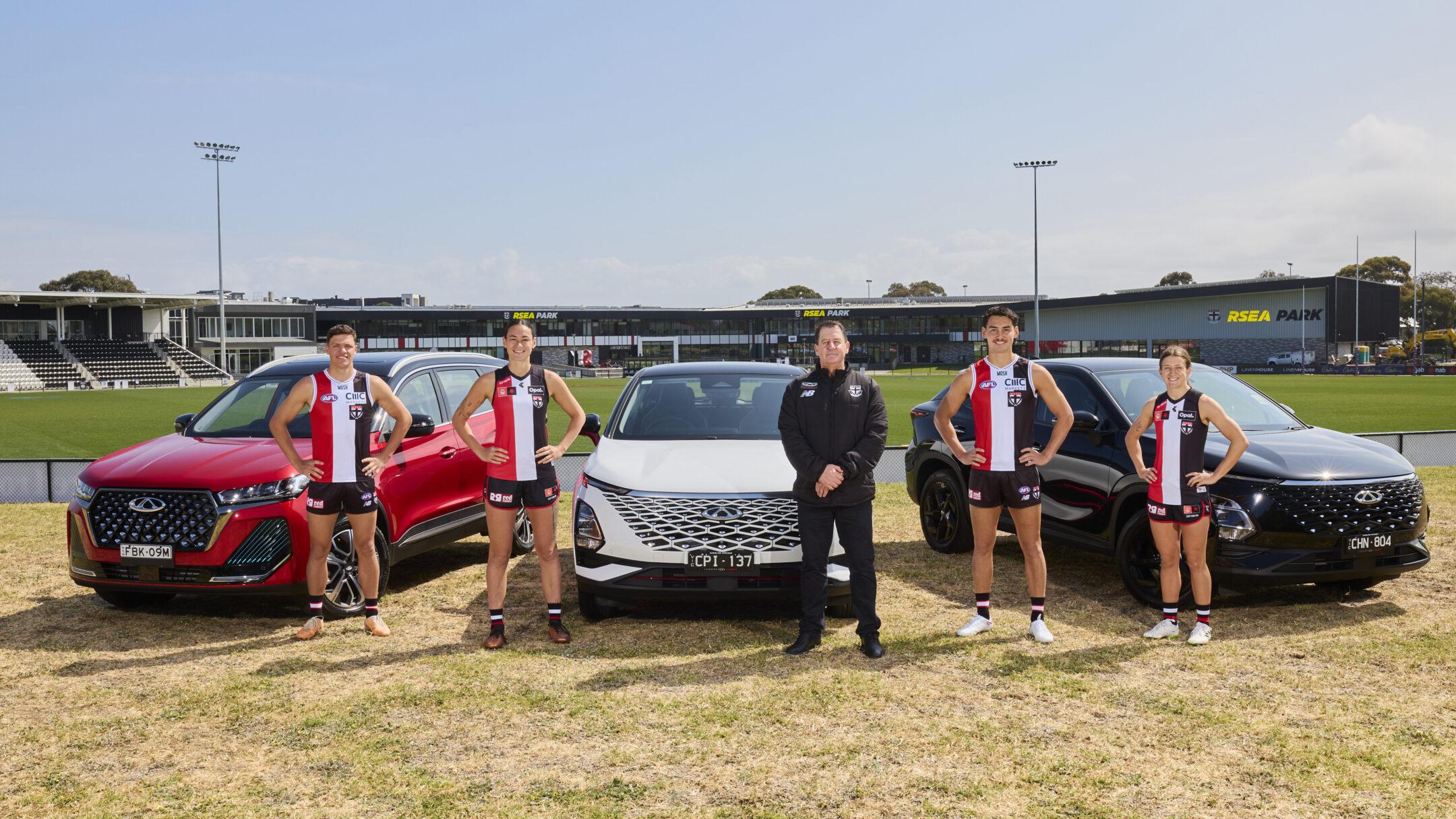 Chery partners with St Kilda Football Club