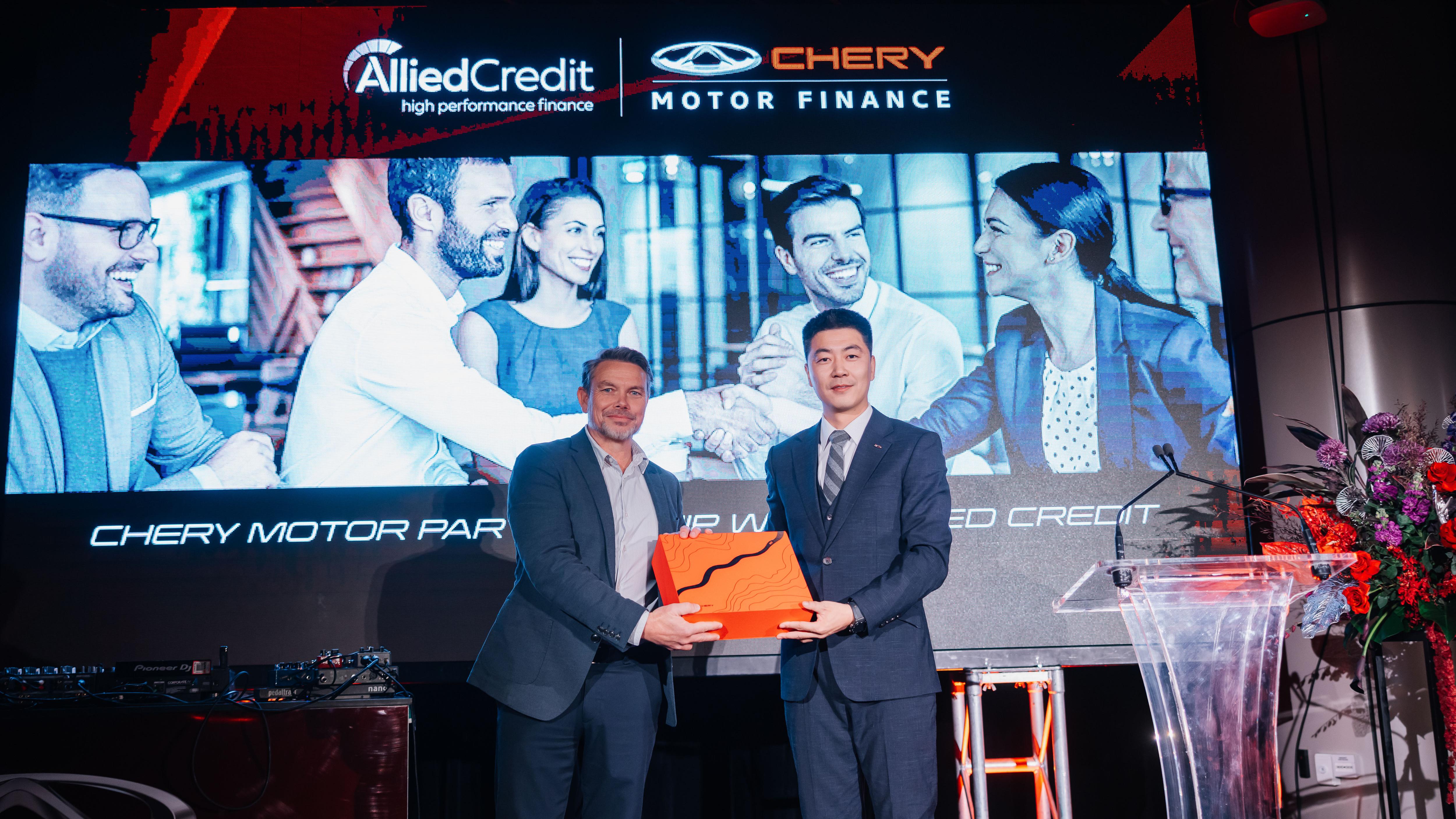 Allied Credit and Chery Australia launch long term finance partnership