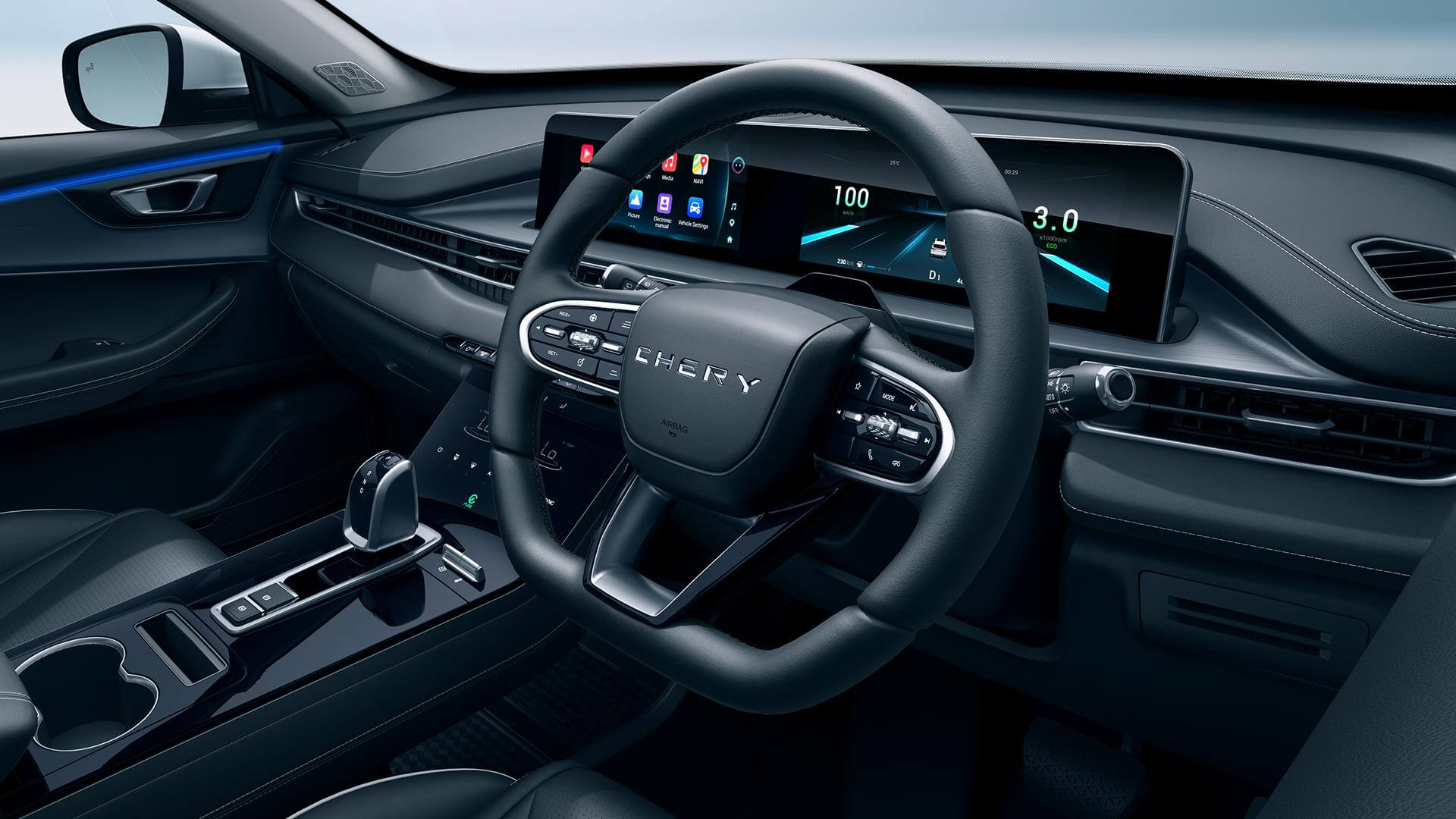 10.25-inch Dual Infotainment Screen