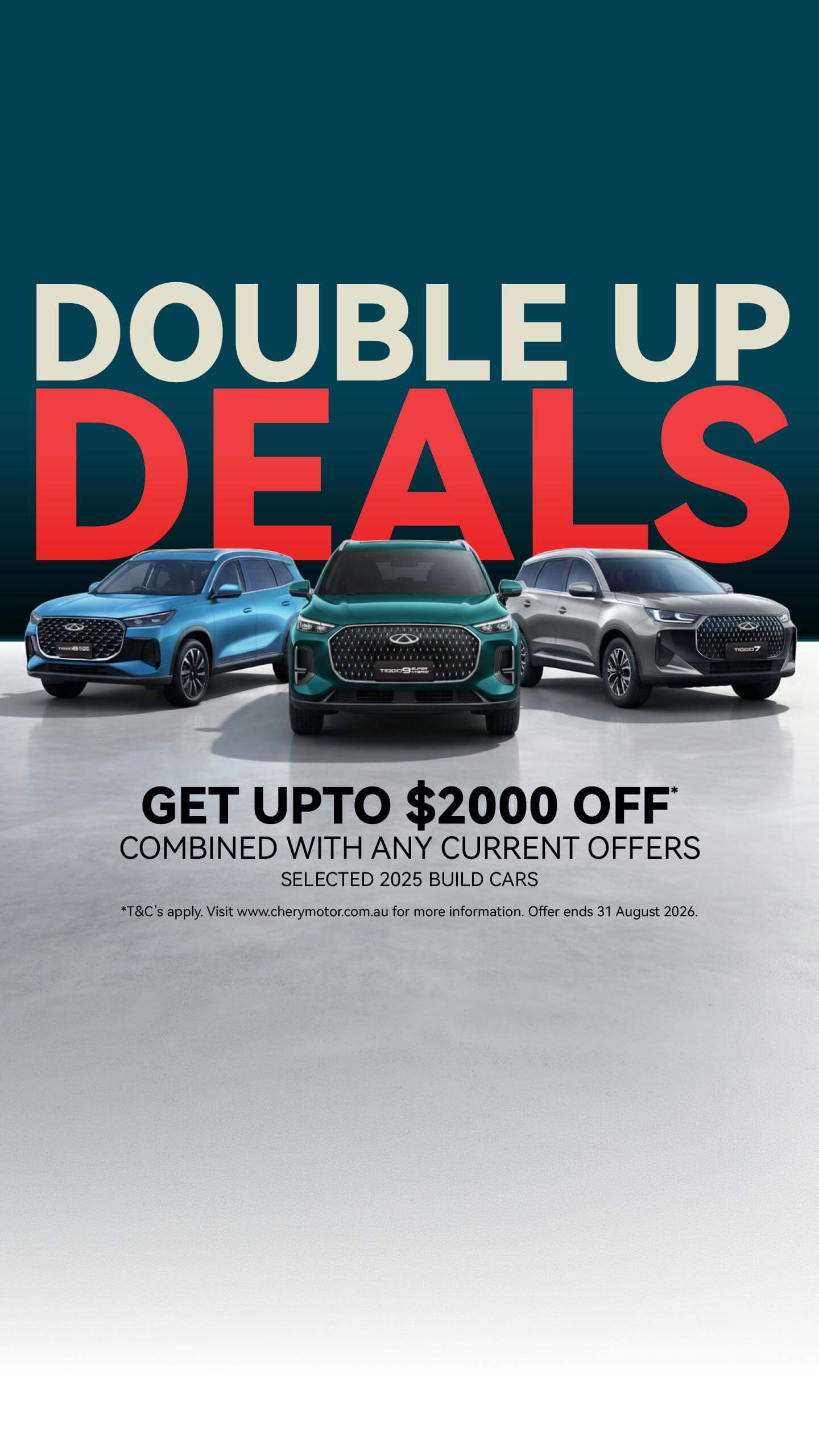2025 Build Clearance Offer