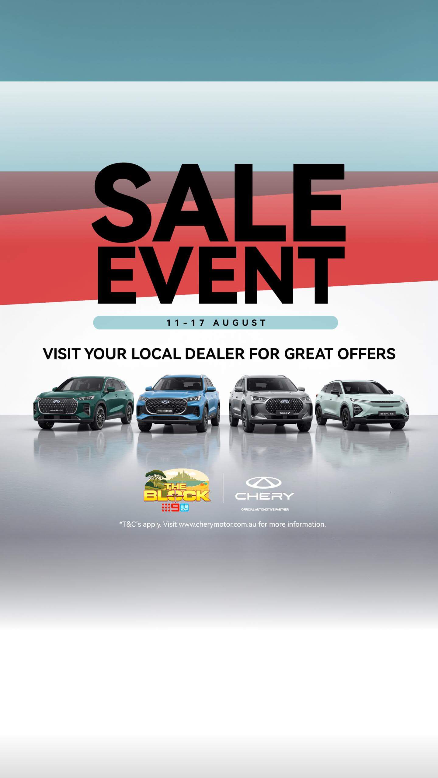 August Sales Event Banner